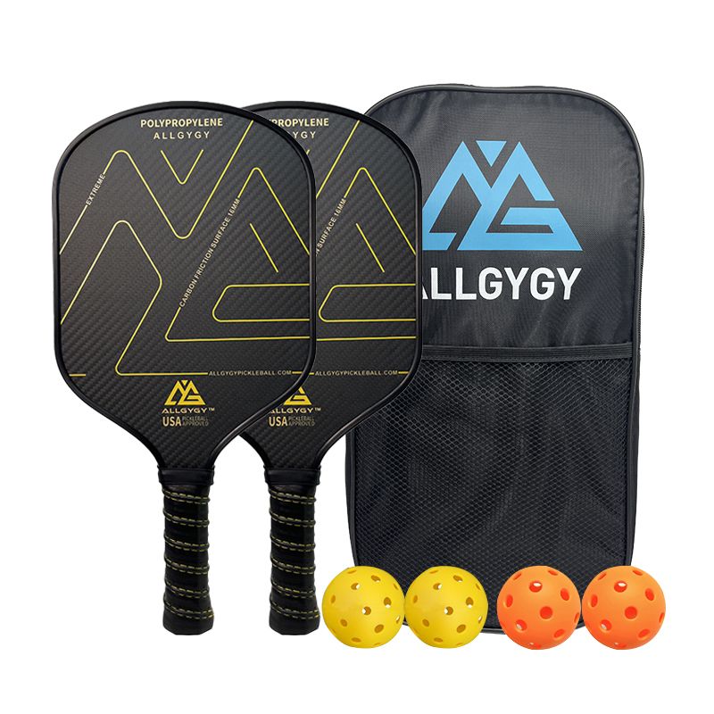 T700 3K karbono-zuntzezko Pickleball eta paleta multzoa